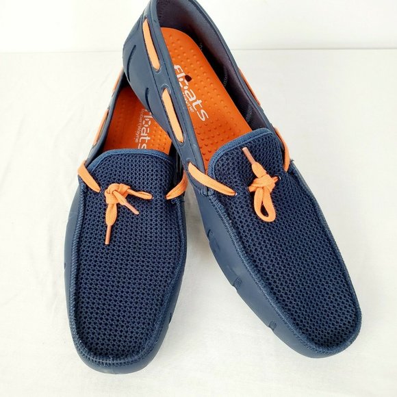 Robert Wayne Shoes Robert Wayne Floats Schooner Blue Rubber Sole